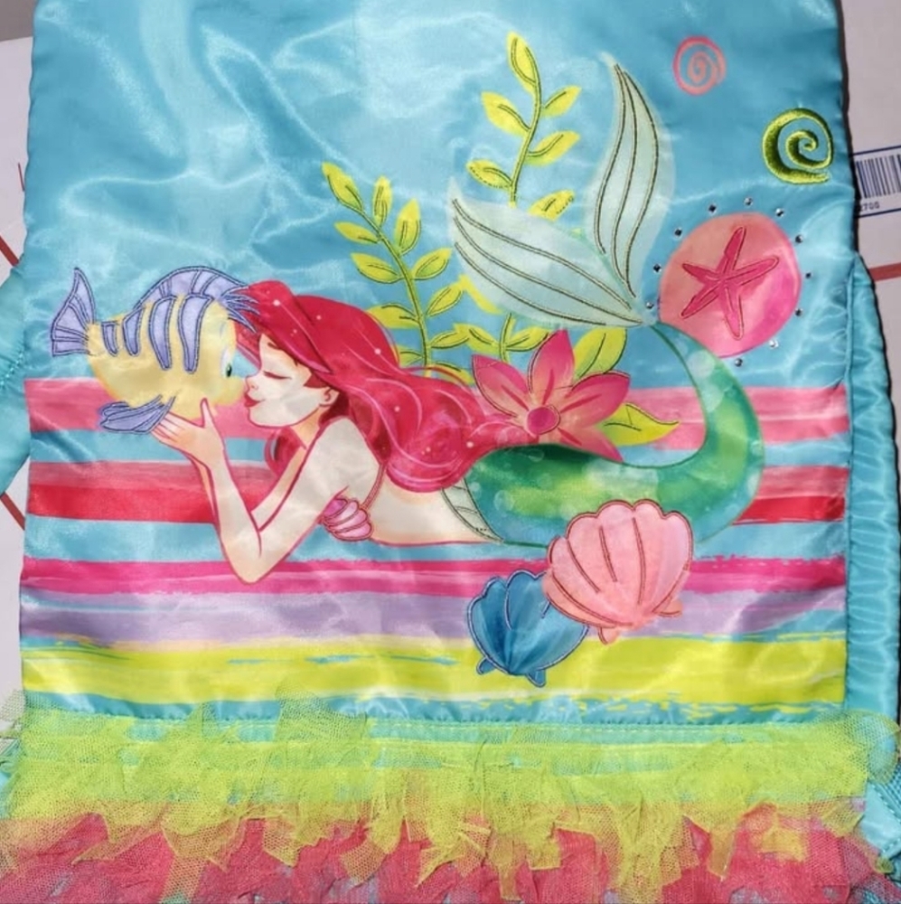 Disney Aerial drawstring backpack.
